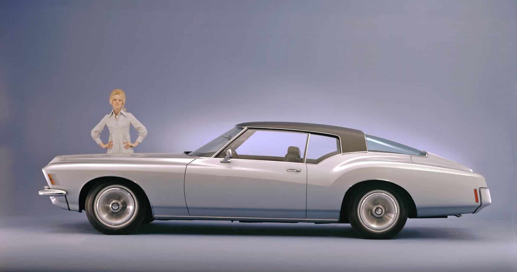fondo de pantalla de 1971 Buick Riviera side view hd