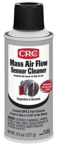 Limpiador de sensores de masa de aire CRC, 4,5 oz. de peso, 05610
