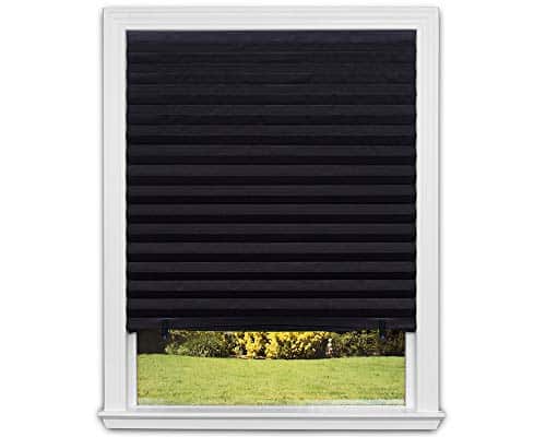 Redi Shade Inc 1617201 Original cortina de papel plisada negra