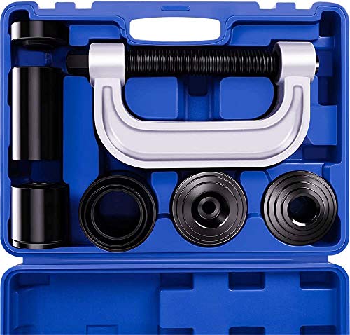 Kit de herramientas de prensado de rótulas y extracción de rótulas de alta resistencia con adaptadores 4×4, para la mayoría de los coches y camiones ligeros de 2 y 4 ruedas motrices (BL)