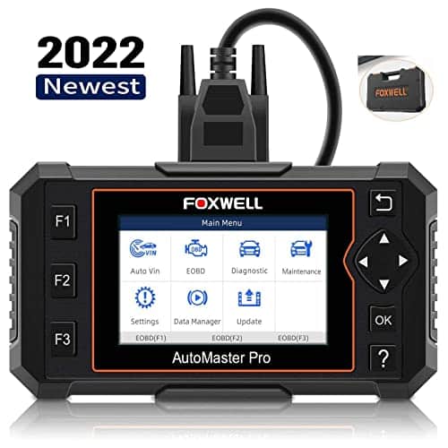FOXWELL NT614 Elite OBD2 Scanner-ABS/SRS/Transmission/Check Engine Code Reader Scan Tool con EPB/Oil Light Reset, Airbag Car Diagnostic Scanner