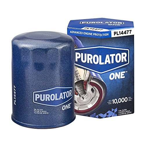 Filtro de aceite Purolator PL14477 PureONE , Azul