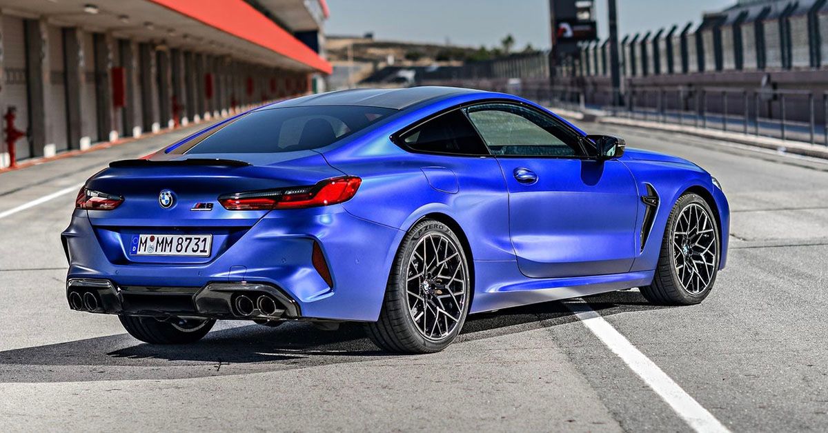 BMW M8 Competition Trasero