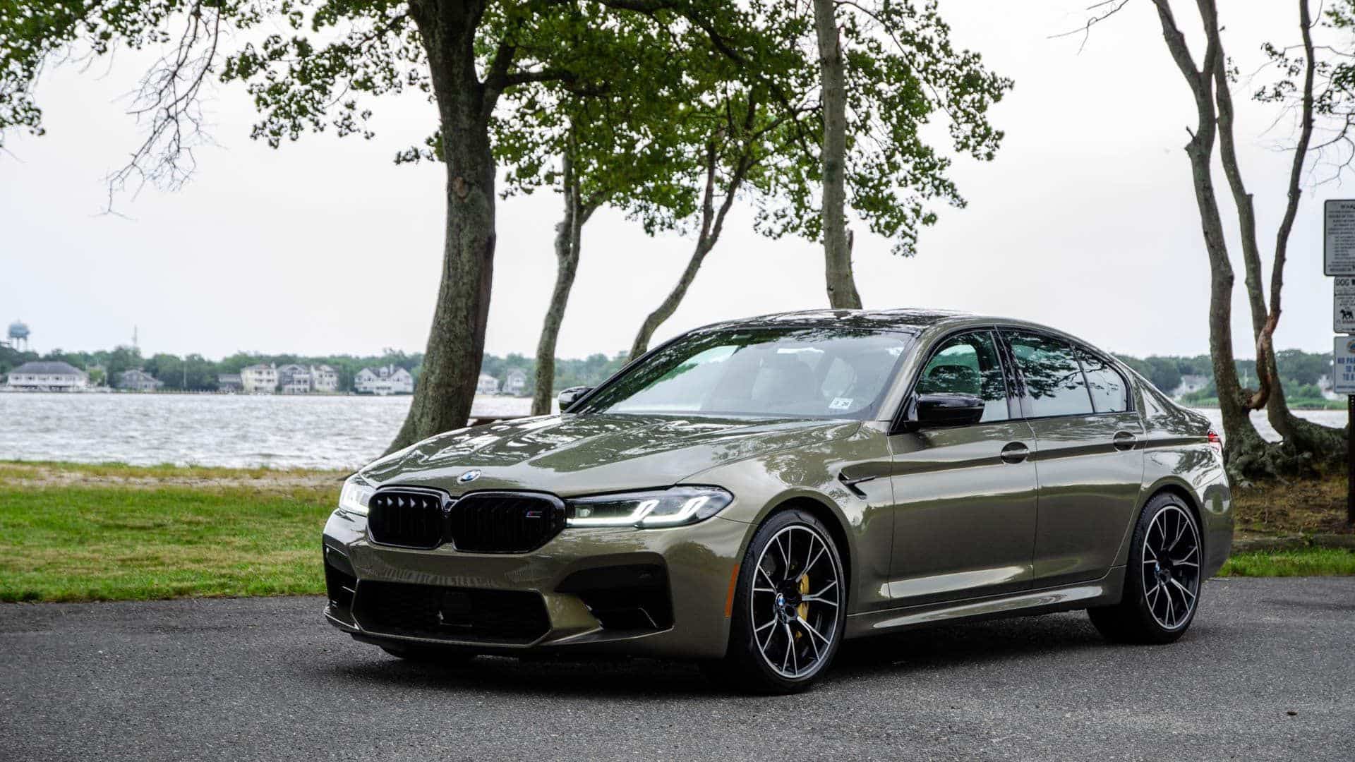 BMW M5 Competition Brass