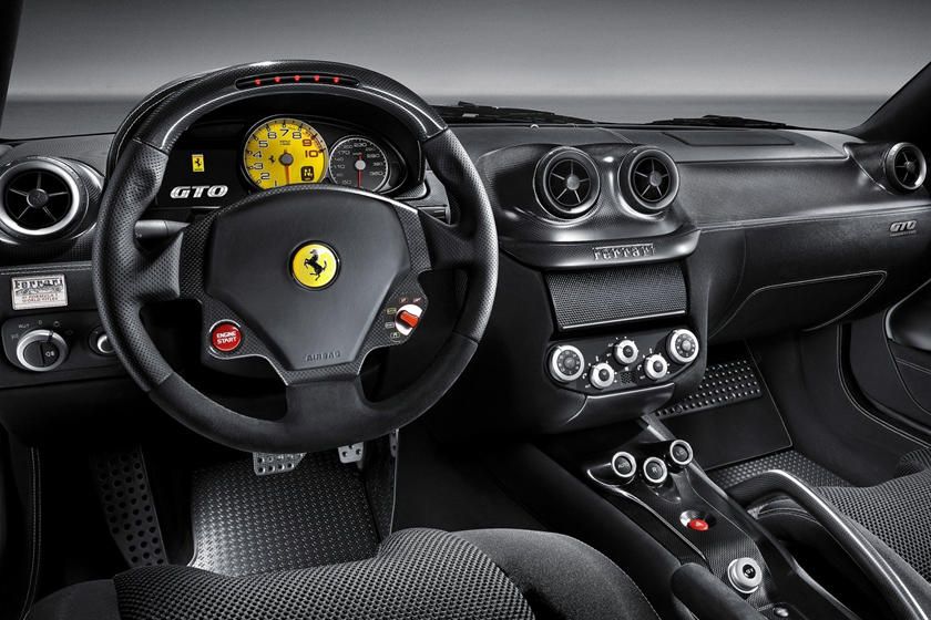 Interior del Ferrari 599 GTO