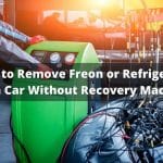 Cómo eliminar el freón o el refrigerante del coche sin máquina de recuperación