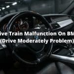 Mal funcionamiento del tren motriz en BMW - Problema de conducción moderada
