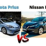 Nissan Leaf vs. Toyota Prius - ¿Cuál es el mejor?