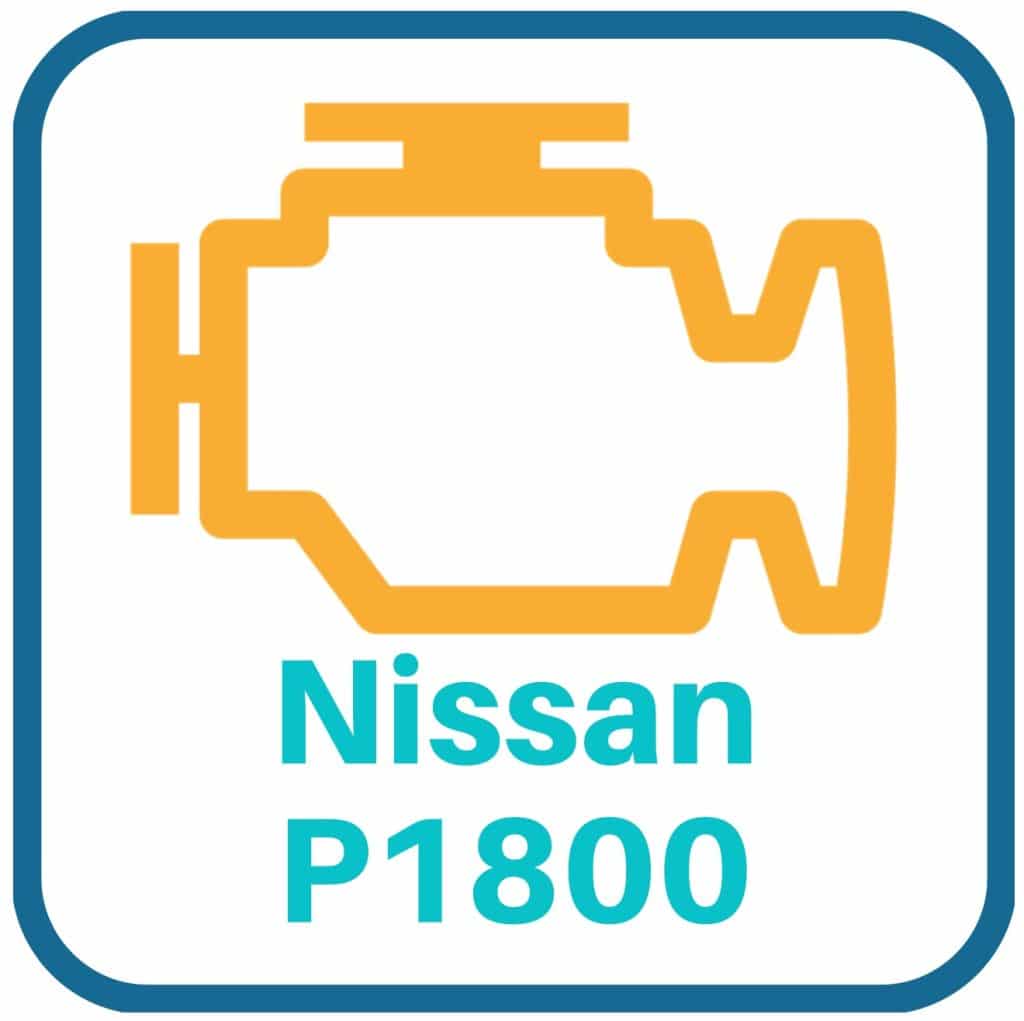 P1800 Nissan VIAS Circuito de la válvula solenoide de control