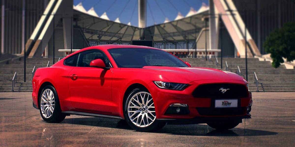 Ford Mustang GT Rojo 2016 - Cuarto delantero