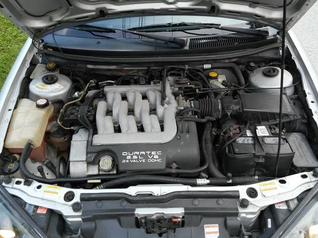 El motor V6 del Mercury Cougar C2 2001