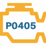 Pontiac Firebird P0405: Sensor EGR 
