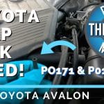 Toyota Highlander P0456: Sistema EVAP - Pequeña fuga
