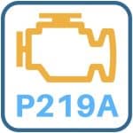 Ford Focus: P219A Significado, causas y diagnóstico