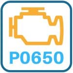 Nissan Murano P0650: Significado, causas y diagnóstico